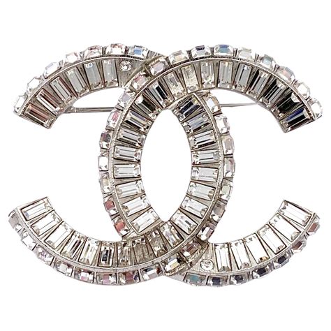 wheat chanel brooch for sale|Chanel crystal brooches.